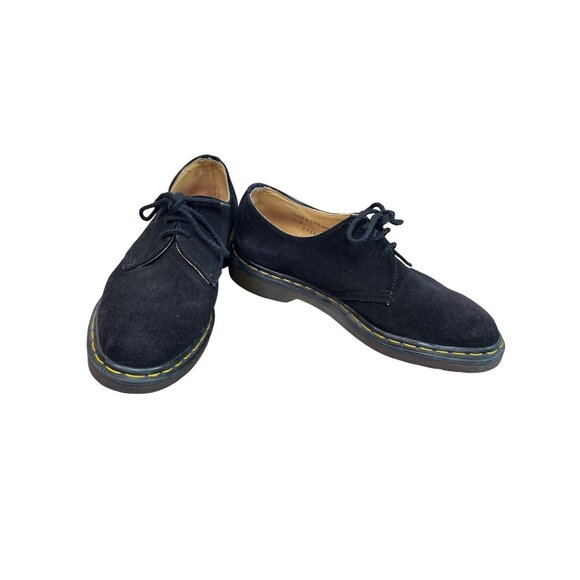 Dr. Martens mens black suede 3 eye airwair oxford shoes sz 8.5us SKU 9774 main image 4